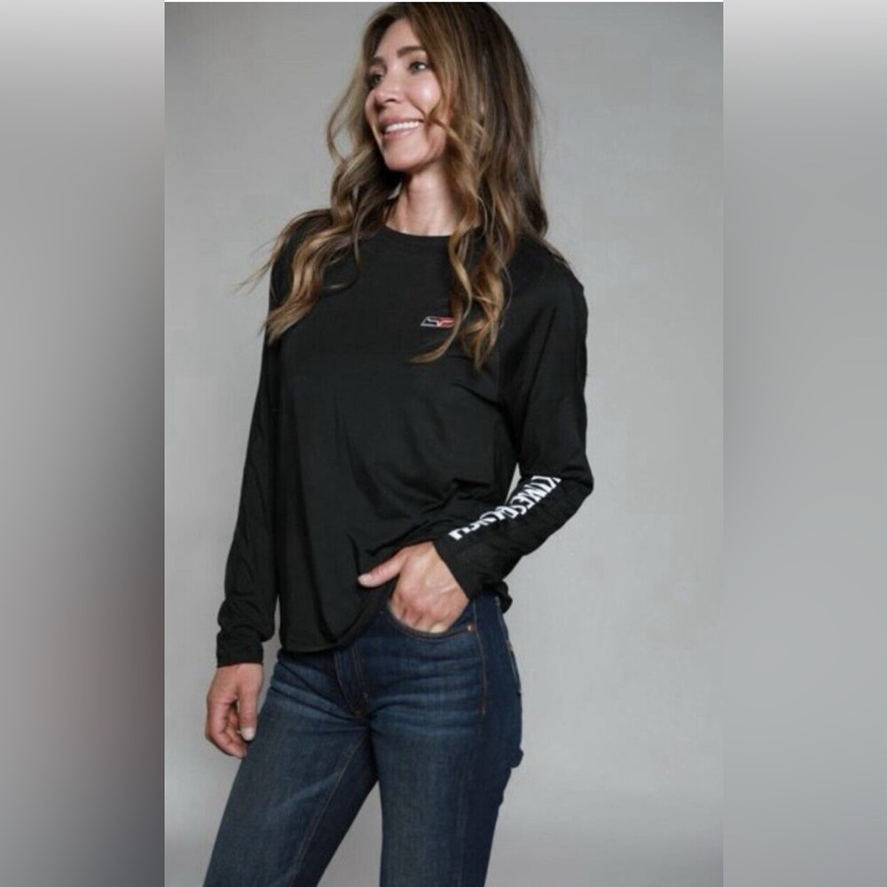 NWT Womens XXLarge Kimes Ranch Tech Shirt in Black